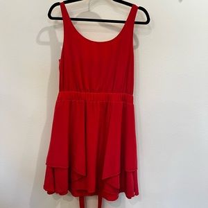 BCBG Pink MIDI twirl Dress